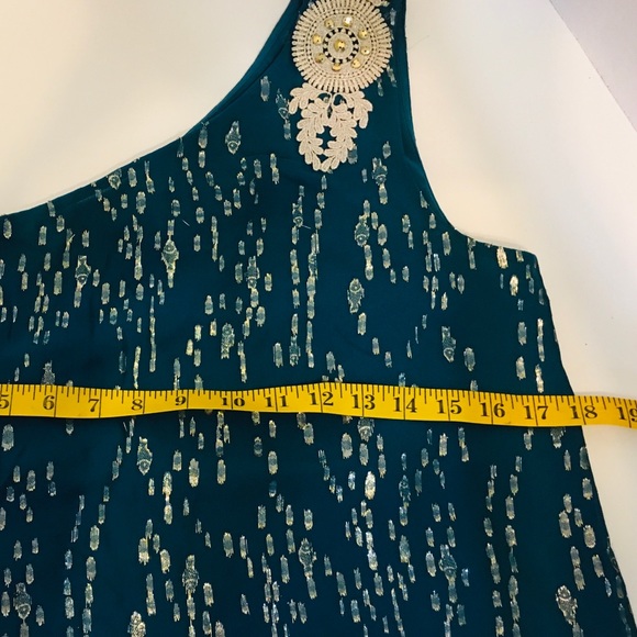 Lilly Pulitzer silk one shoulder top - Picture 7 of 7